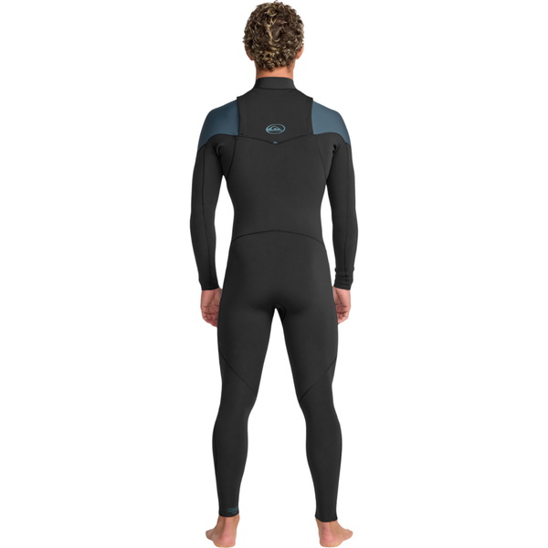 2025 Quiksilver Da Uomo Mercury 4/3mm Chest Zip Muta 25AW213506 - Orion Blue